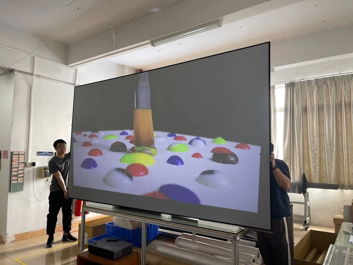 150 Inch NothingProjector Black Series Pet Crystal Lenticular Screen - Image 7