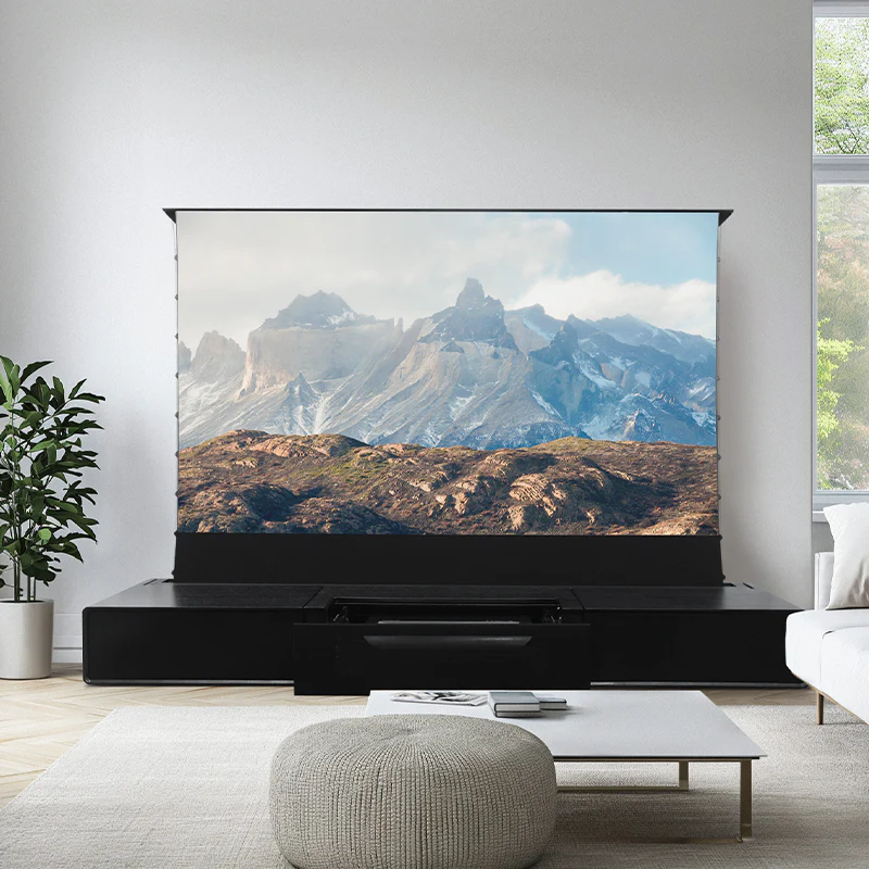 (Bundle) Formovie Theater Premium + Black Series Motorized ALR Screen + Flat Pack Laser TV Cabinet - Image 3