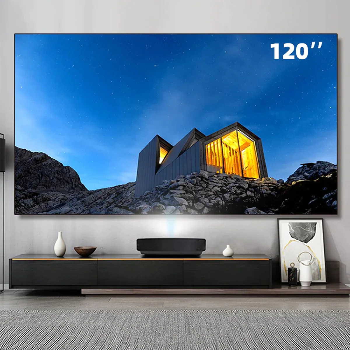 120 Inch NothingProjector Fscreen Fresnel Ultra Short Throw Projector Screen - Image 8