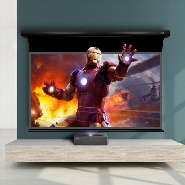 VIVIDSTORM PRO Slimline Motorized Tension Drop Down UST ALR Projector Screen - Image 13