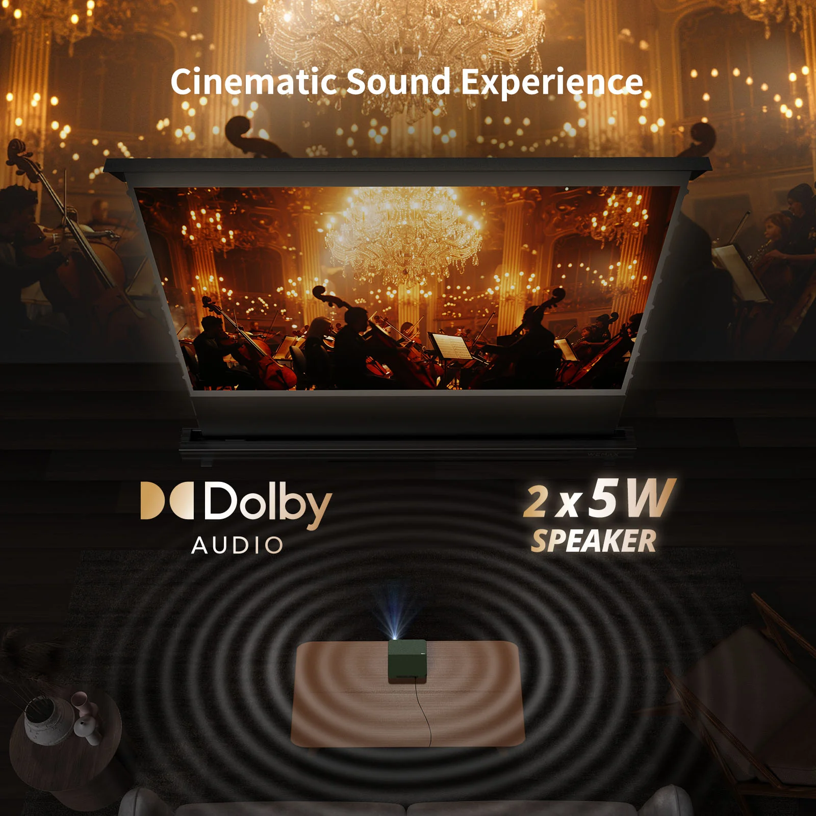 Formovie S5 ALPD Laser Projector 1080P with Licensed Netflix - Image 6